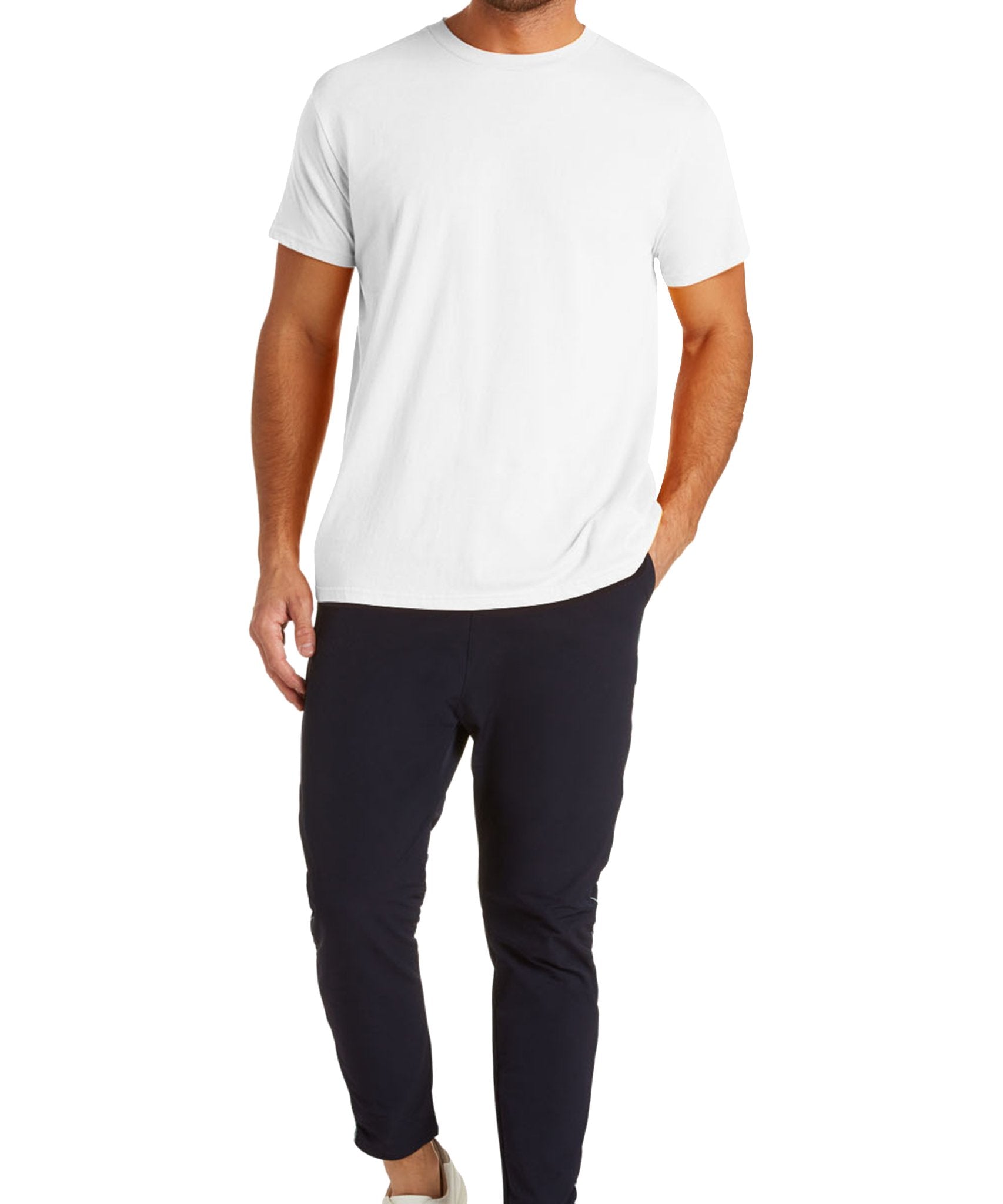 GWZS1001 - G West Essential Short Sleeve Crew Neck Tee - 12 Colors (SHIPS IMMEDIATELY) - G West Blanks